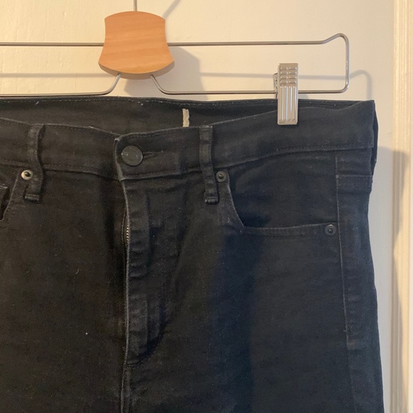 GAP black jeans size 10 skinny - Picture 2 of 4